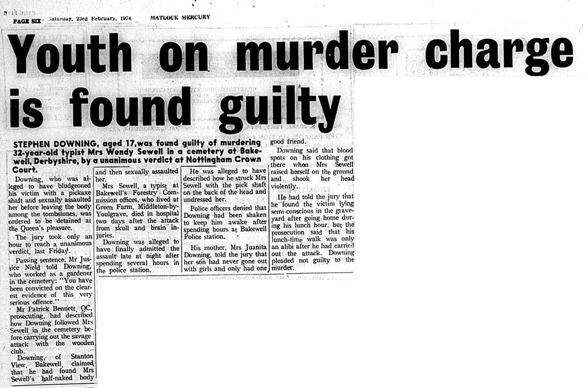 Matlock Mercury, 23rd Feb, 1974